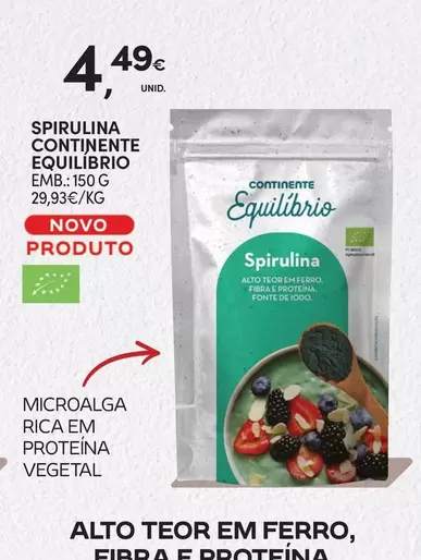 Continente - Spirulina Equilibrio