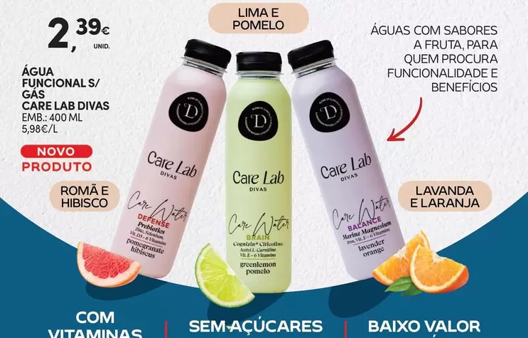 lima - Água Funcional Gas