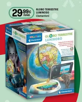 Clementoni - Globo Terrestre Luminoso