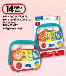 Clementoni Baby - Baby Radio Falante, Baby Camera Falante/Baby Tablet