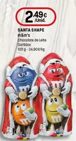 M&M's - Santa Shape