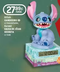 Stitch Candeeiro 3d
