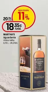 Martha's - Aguardente