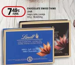 Lindt - Chocolate Swiss Thins