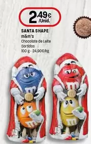 M&M's - Santa Shape