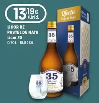 Licor 35 - Licor De Pastel De Nata