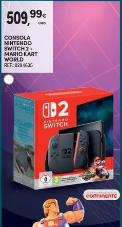 Nintendo - Consola Switch 2 + Mario Kart World