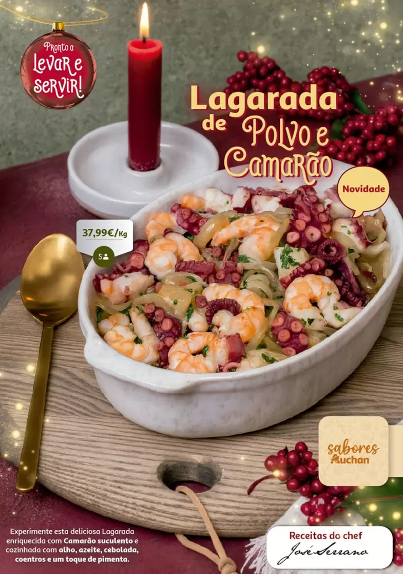 Lagarada De Polvo E Camarão