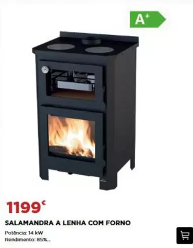 A+ - Salamandra A Lenha Com Forno