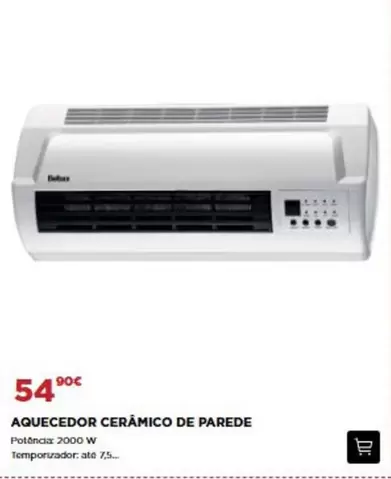 Aquecedor Ceramico De Parede
