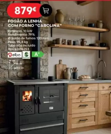 A+ - Fogão A Lenha Com Forno