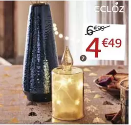 Ecloz - Vela Decorativa LED