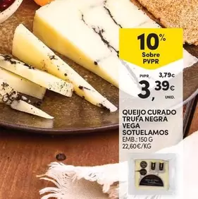 Queijo Curado Trufa Negra