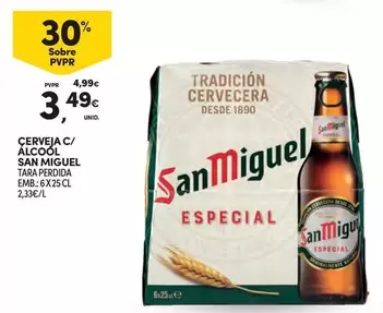 San Miguel - Cerveja C/ Alcool