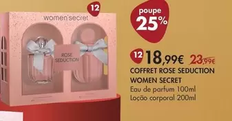 women'secret - Coffret Rose Seduction Women Secret