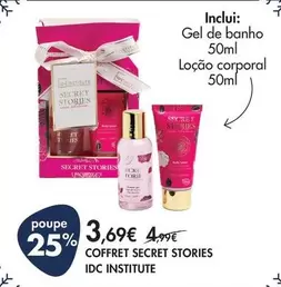 Idc Institute - Coffret Secret Stories