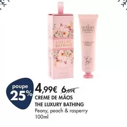 The Luxury Bathing - Creme De Maos