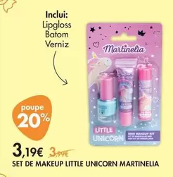 Martinelia - Set De Makeup Little Unicorn