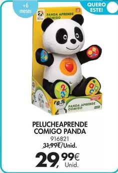 Panda - Pelucheappende Comigo