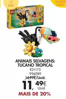 LEGO - Animais Selvagens: Tucano Tropical