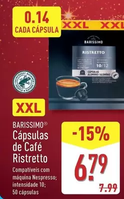 XXL - Capsulas De Cafe Ristretto