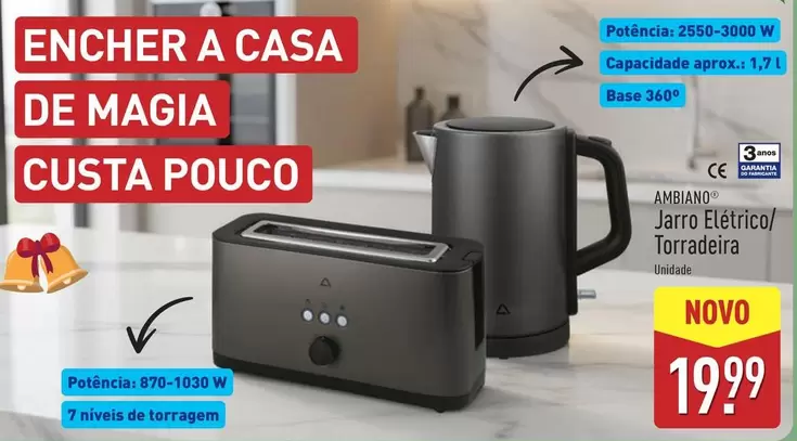 Jarro Elétrico/ Torraderia