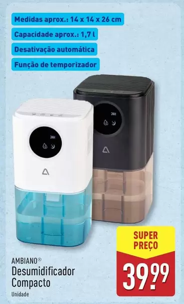 A+ - Desumidificador Compacto