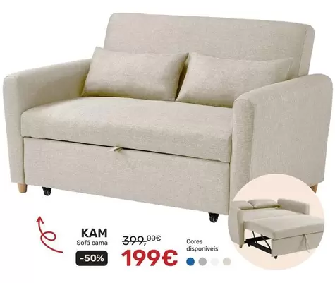 Kam - Sofá Cama