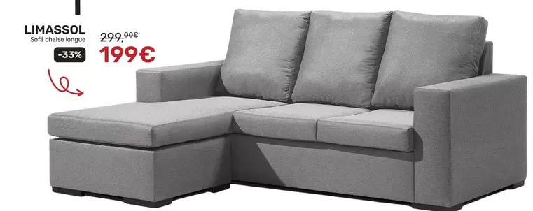 Limassol - Sofá Chaise Longue