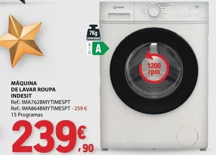 Indesit - Maquina De Lavar Roupa