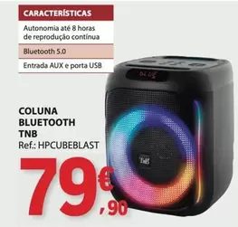 Coluna Bluetooth Tnb