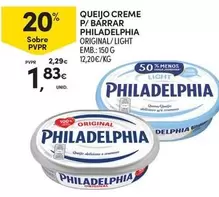 Philadelphia - Queijo Creme P/ Barrar
