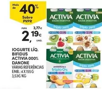 Danone - Iogurte Liq. Bifidus Activia