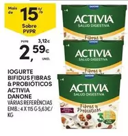 Danone - Iogurte Bifidus Fibras & Probioticos Activia
