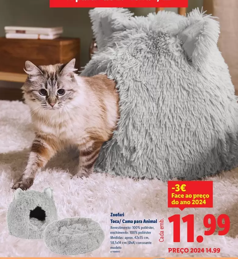 Zoofari Tequi Cama Para Animal