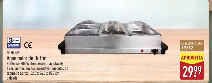 A+ - Aqueccion De Buffet