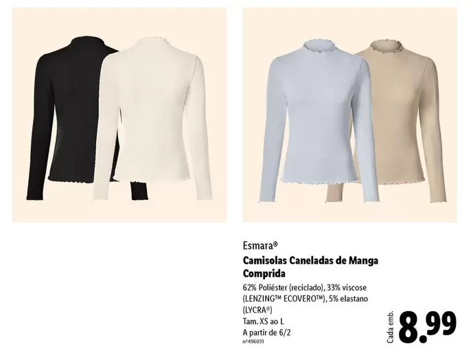 Esmara - Camisola Candelas De Manga Comprida