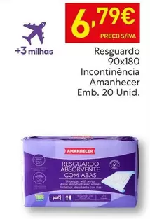 Amanhecer - Resguardo 90x180 Incontinència