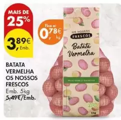 Aqui é Fresco - Batata Vermelha Os Nossos