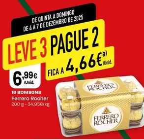 Ferrero Rocher - 16 Bombons