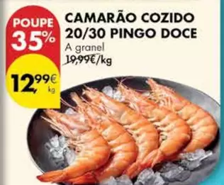 pingo doce - Camarão Cozido 20/30