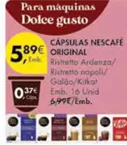 Nescafé - Capsulas Nescafe Original