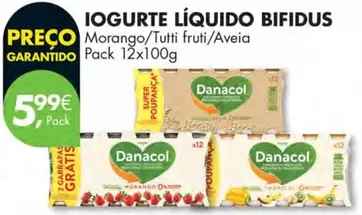 Danone - Iogurte Liquido Bifidus