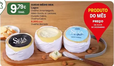 Lagos - Queijo Medio Seia