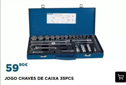 Jogo Chaves De Caixa 35pcs