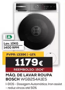 Bosch - Maq. De Lavar Roupa WGB254A1ES
