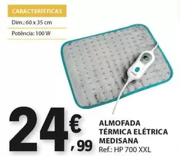 Dim - Almofada Termica Eléctrica Medisana