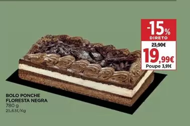 Bolo Ponche Floresta Negra