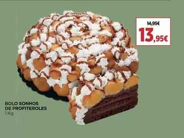 Bolo Sonhos De Profiteroles