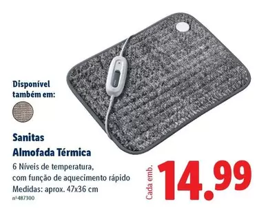 sanitas - Sanitas Almofada Termica